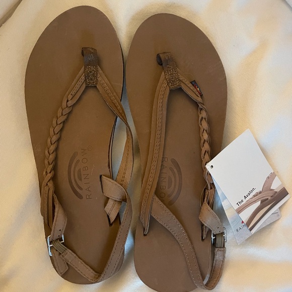 Avalon Dark Brown Braidy with Buckle Heel Strap - Picture 4 of 4